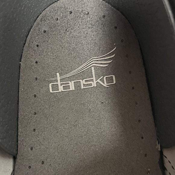 Dansko Womens Professional Black Leather Slip On Clog Size 42 Clogs US 11.5/12 - Picture 7 of 10